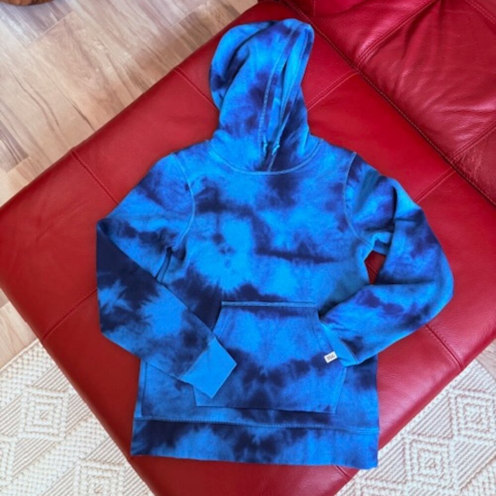 DSG Blue Tie Dye Hoodie - EUC